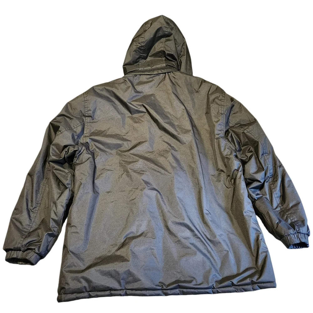 Haband’s Ice House Men's‎ Size M Black Parka Winter Coat Waterproof Jacket